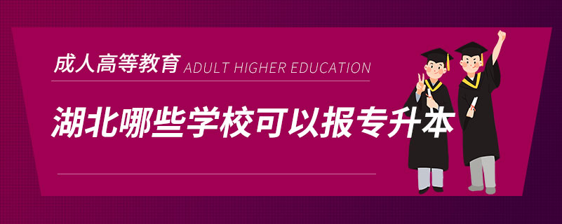 湖北哪些學(xué)?？梢詧?bào)專升本