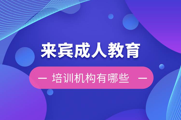 來賓成人教育培訓機構(gòu)有哪些