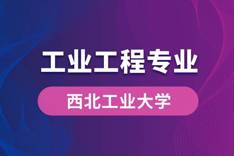 西北工業(yè)大學工業(yè)工程專業(yè)